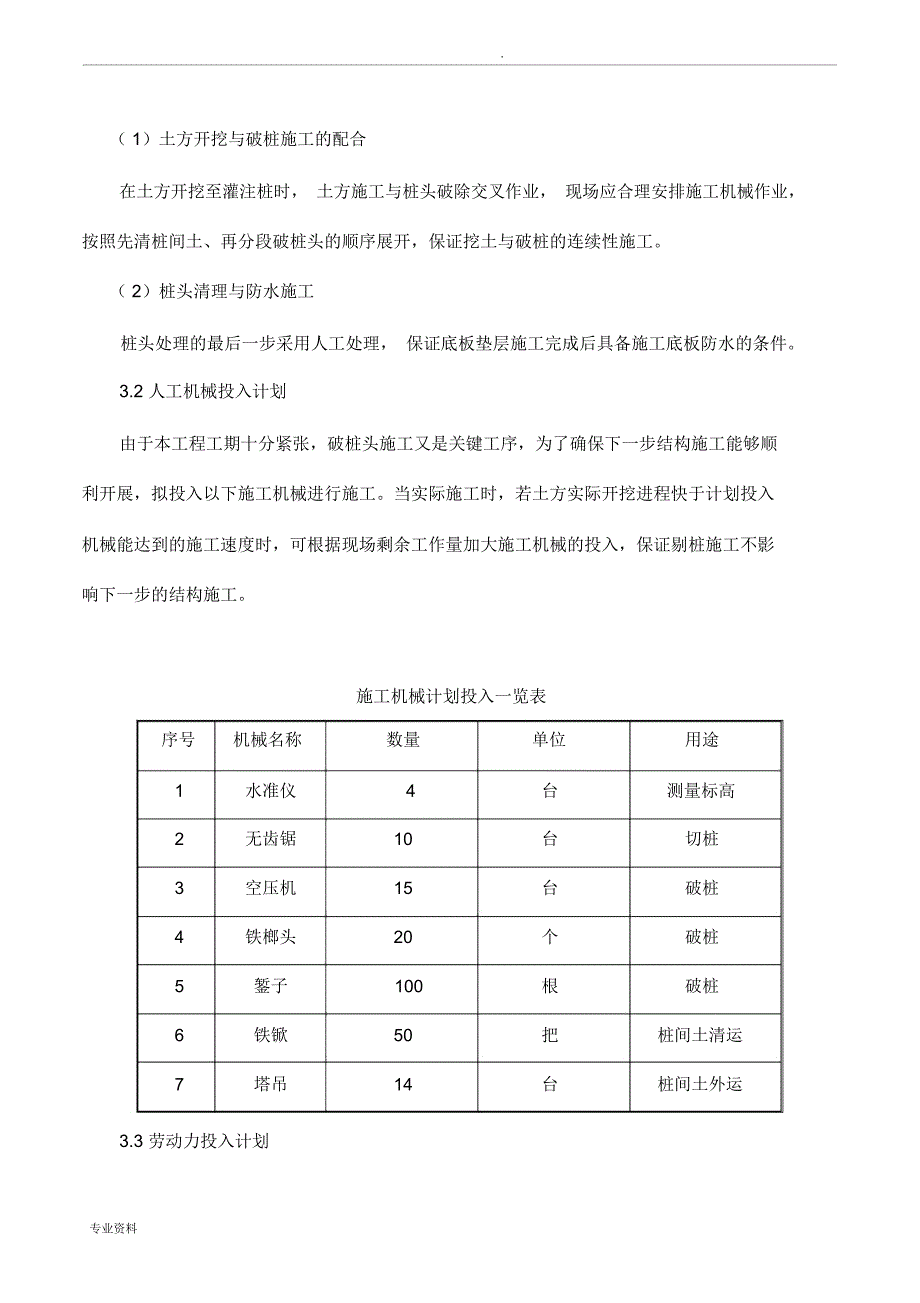 混凝土灌注桩剔桩方案_第3页