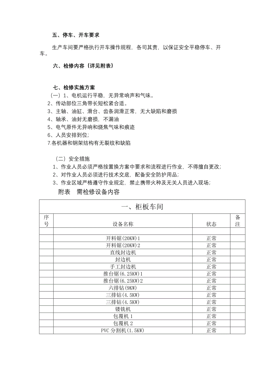 设备检修方案_第3页