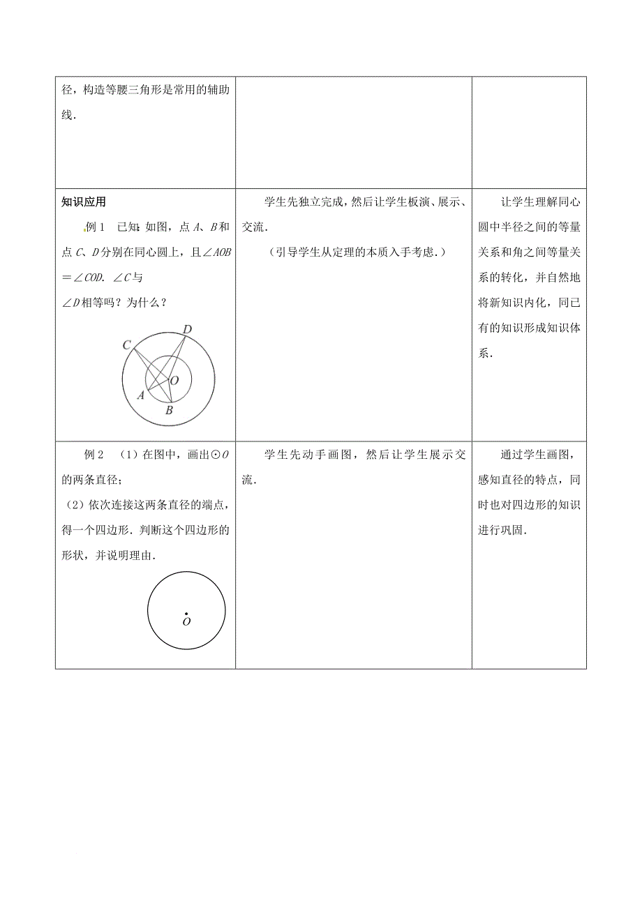 江苏省仪征市九年级数学上册 第二章 2.1 圆2教案 新版苏科版_第3页