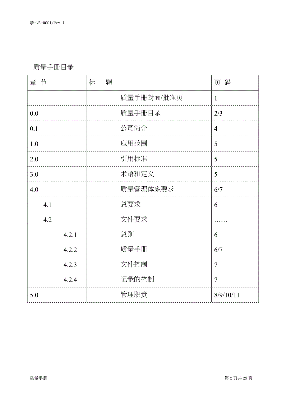 QMMA0001 质量手册(复评1)(doc 31)_第2页