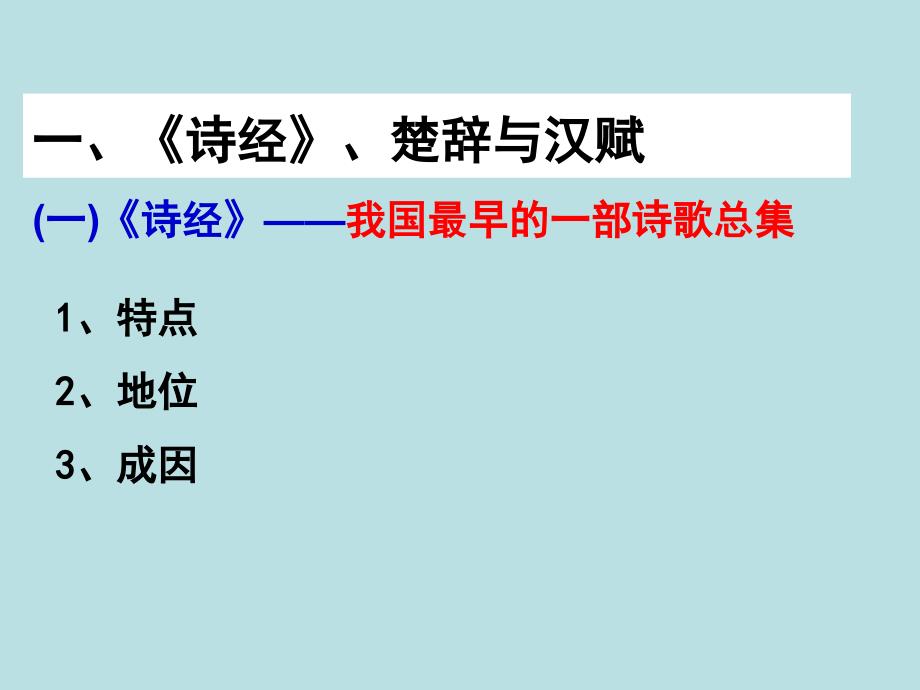 高中历史必修三文化第9课 诗歌与小说_第3页