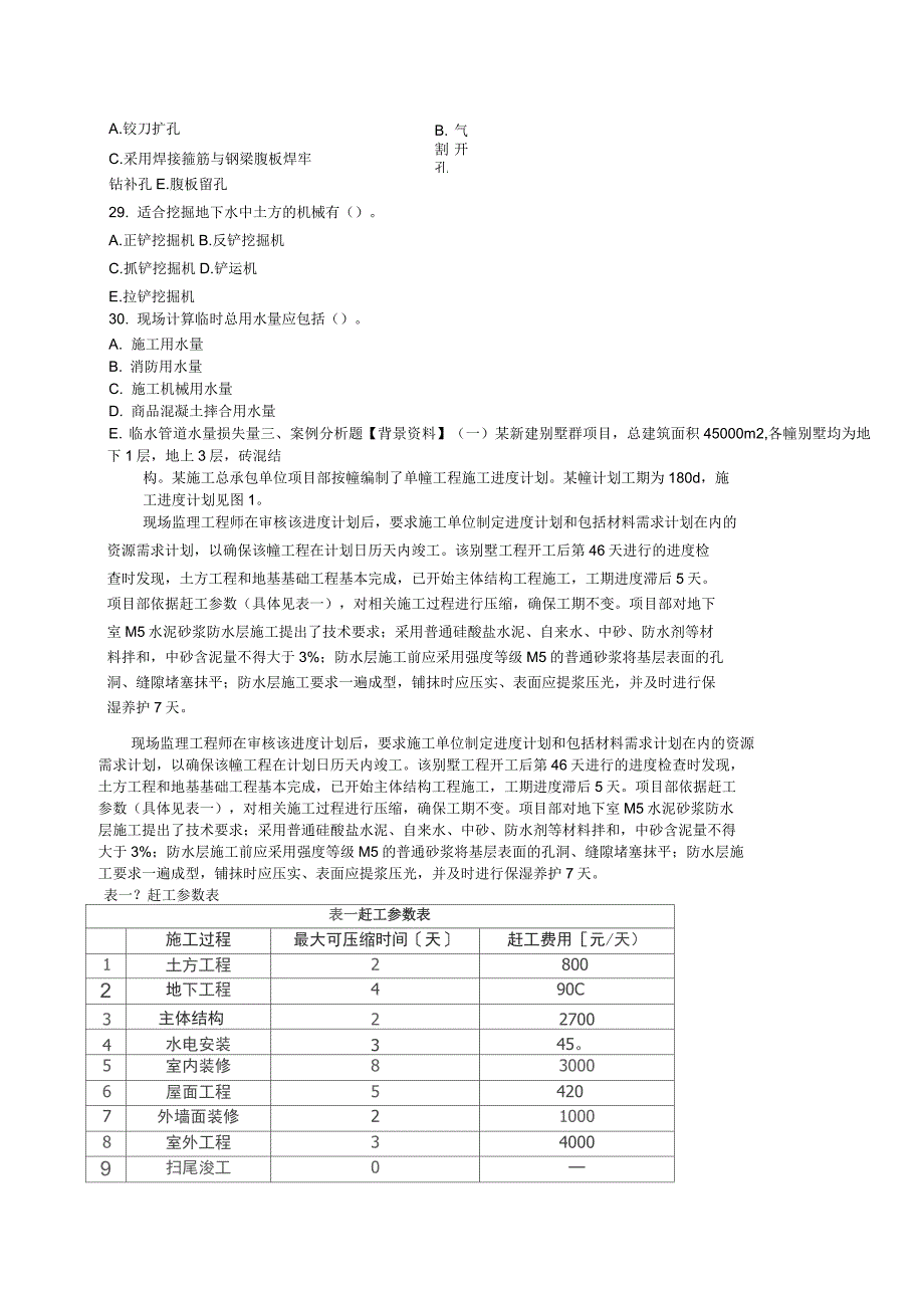 历年一级建造师建筑实务真题及答案解析_第4页