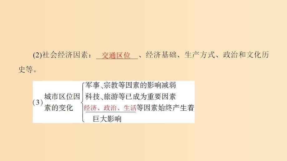 2018秋高中地理第2单元城市与地理环境第2节城市区位与城市体系课件鲁教版必修2 .ppt_第5页