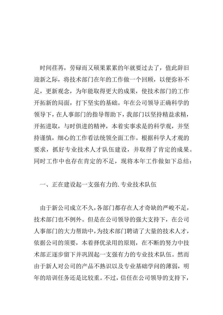 2023年最新技术总监的个人工作总结模板范文_第2页