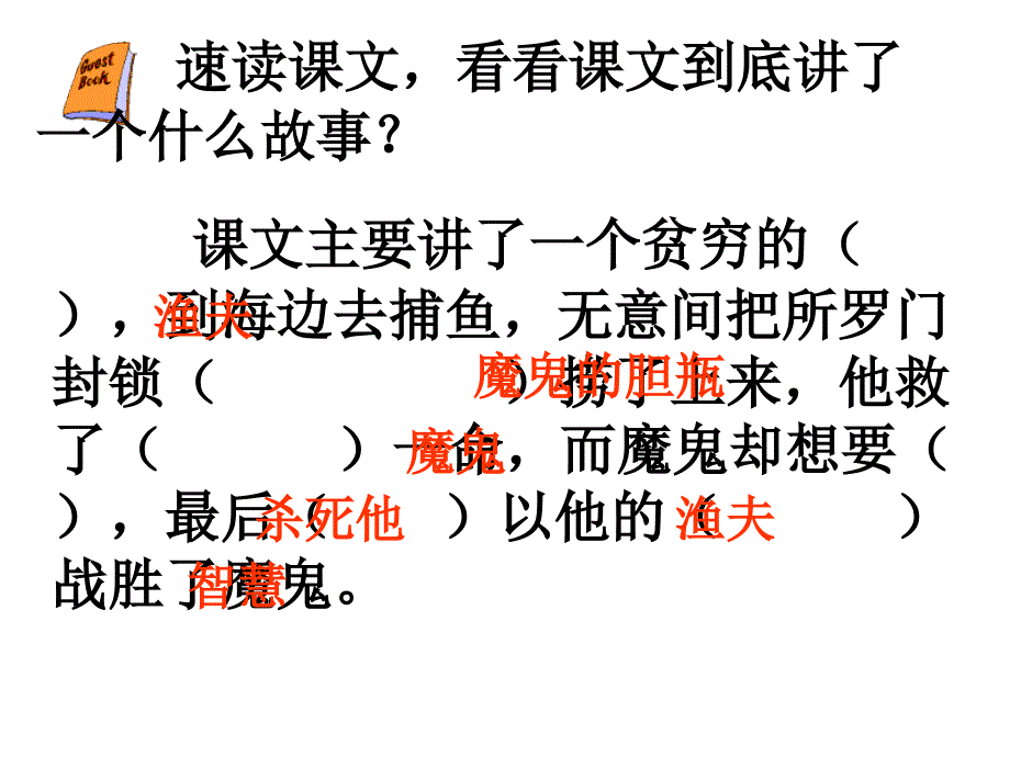 32渔夫的故事PPT_第4页