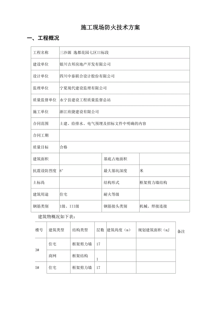 防火技术方案_第1页