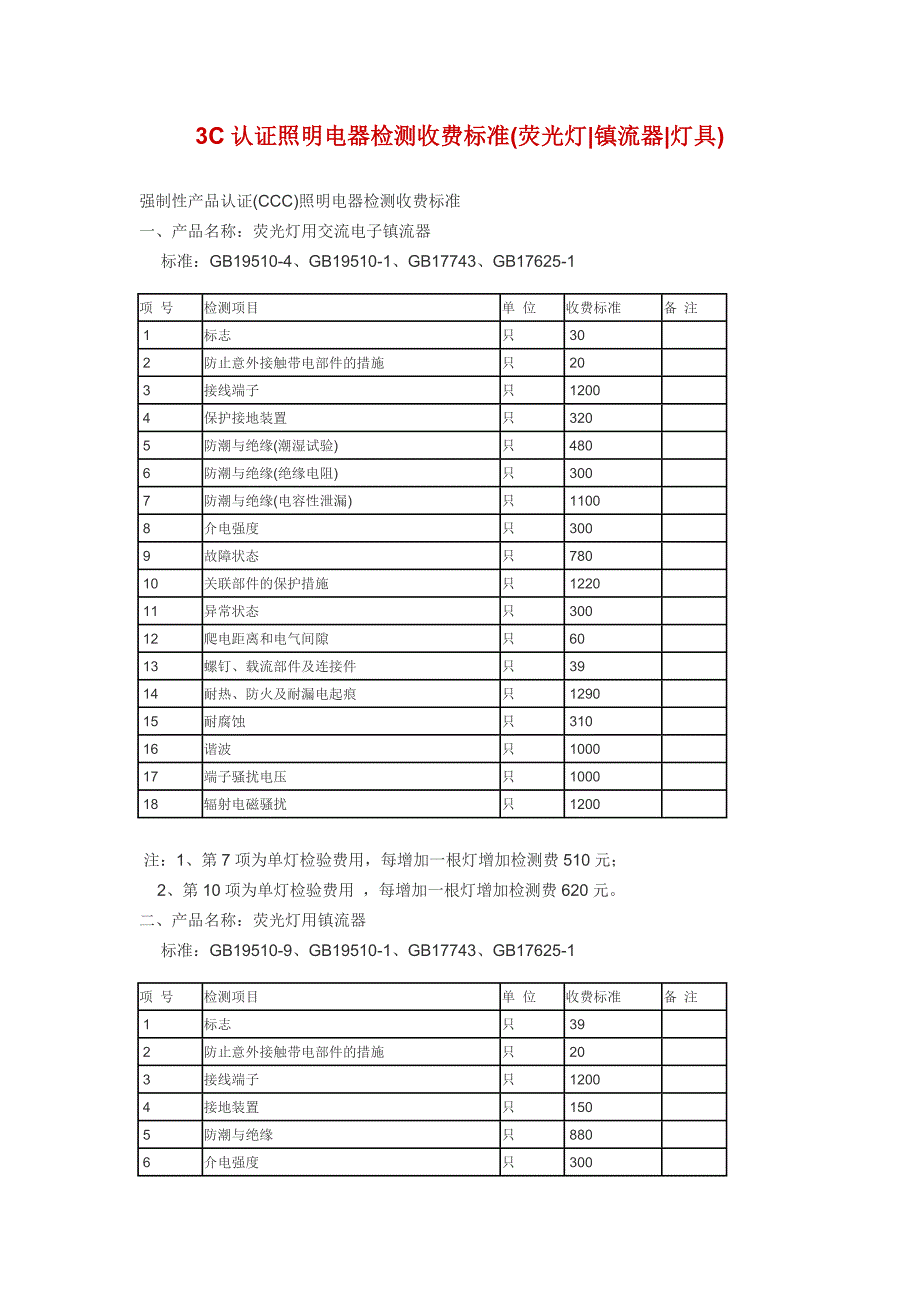 灯具照明收费_第1页