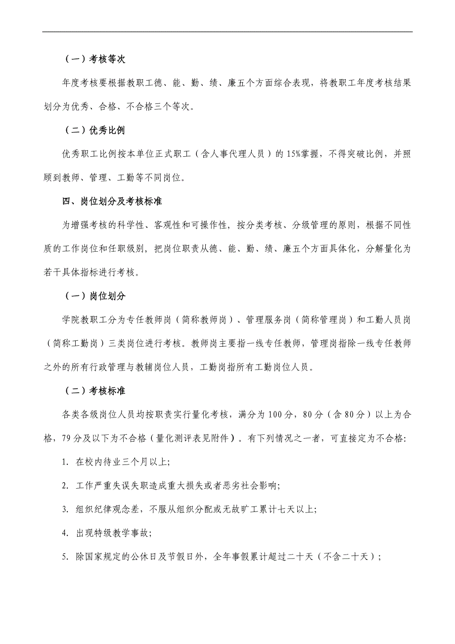 教职工年度考核实施办法(2011高职86号).doc_第2页