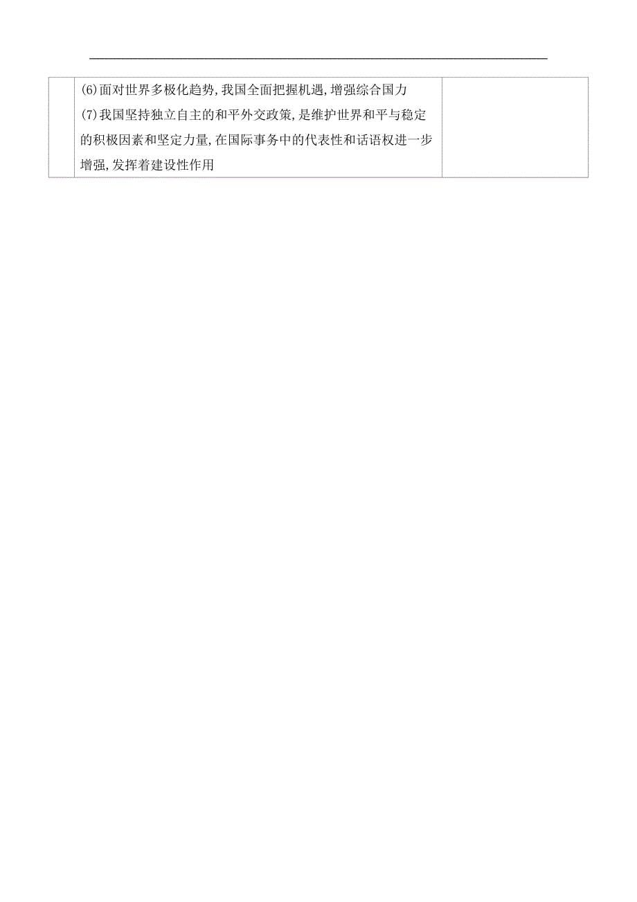 高考政治山东省二轮复习训练题：第三篇　考场抢分篇 抢分篇一　经济生活政治生活主体篇 Word版含解析_第5页