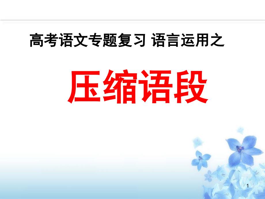 2019压缩语段分享资料_第1页