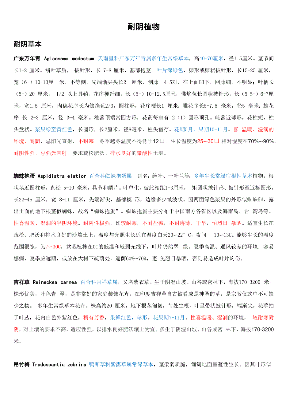 耐阴植物总结_第1页