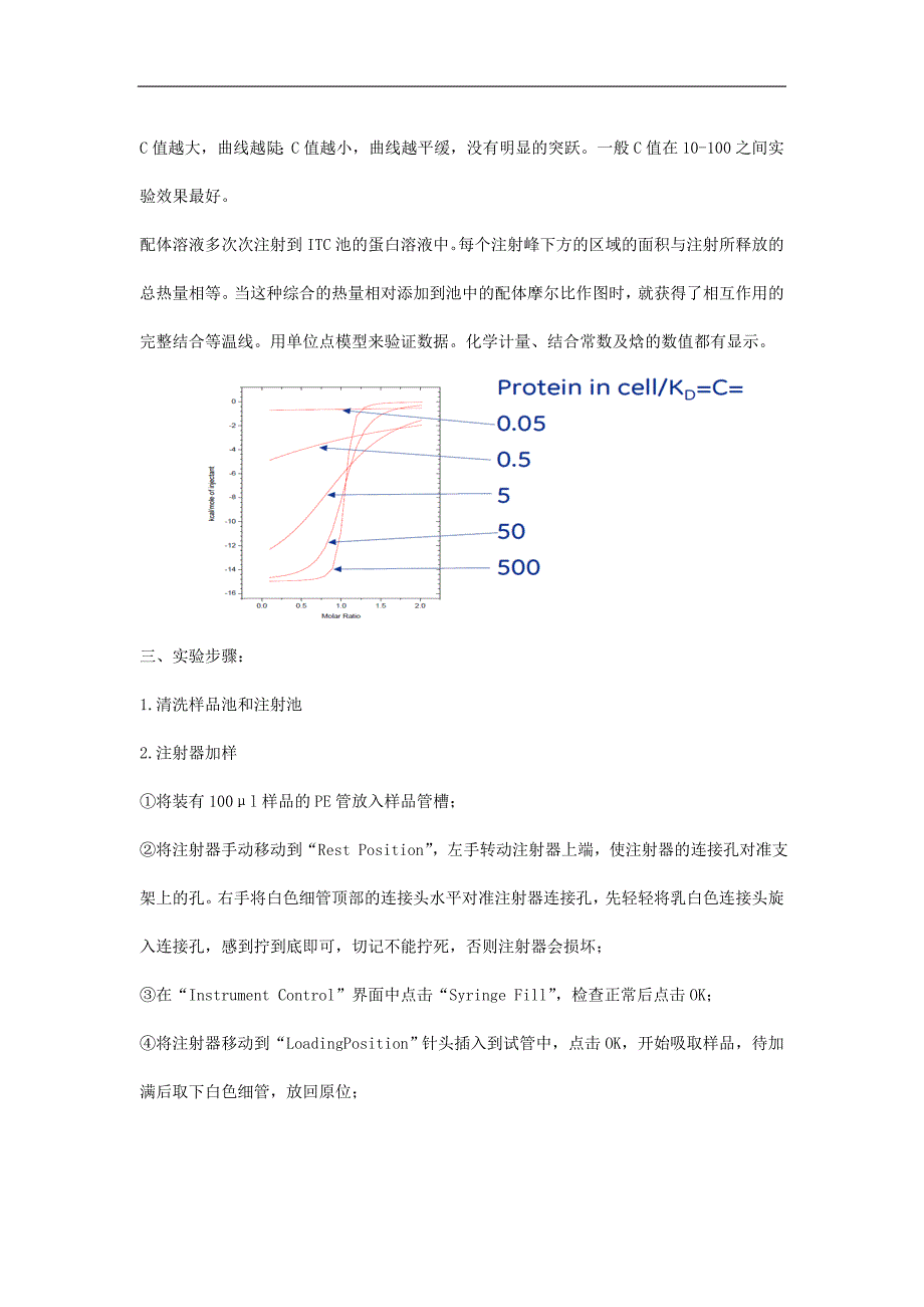 结构化学实验-itc等温量热滴定.doc_第3页