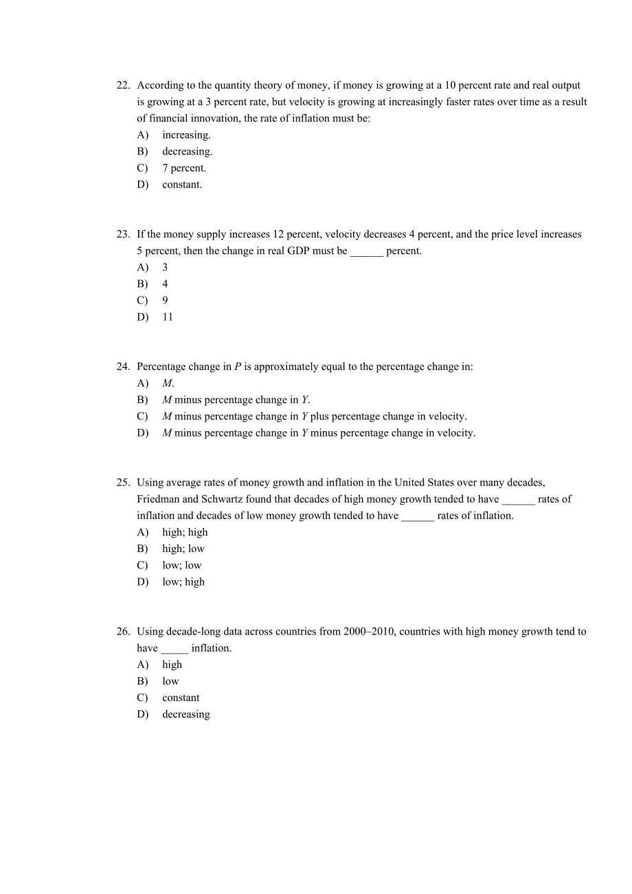 英文版题库5通货膨胀起因、影响和社会成本.doc_第5页