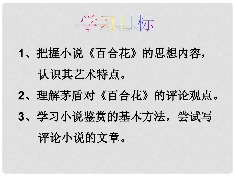 江苏省金湖县外国语学校九年级语文上册《小说家谈小说》课件 苏教版_第2页