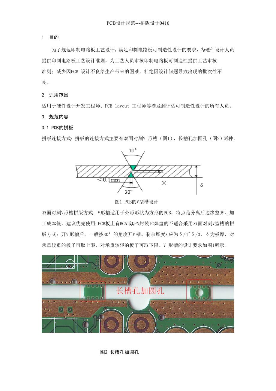 PCB设计规范---拼版设计0410_第2页