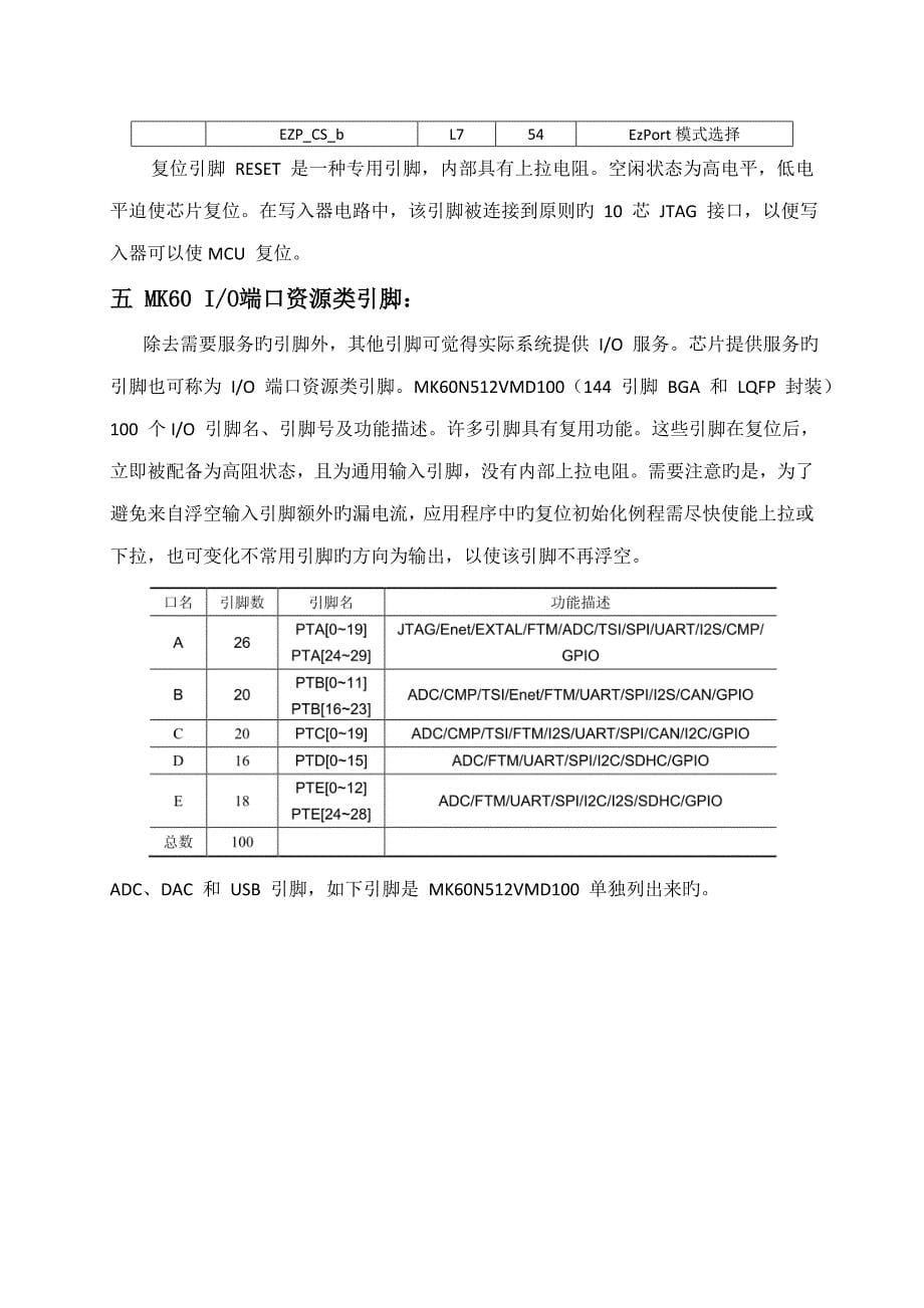 MK最小系统板使用专项说明书_第5页