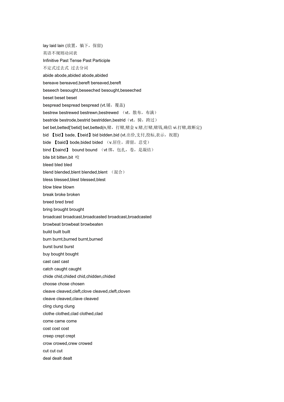 过去式_过去分词.docx_第1页
