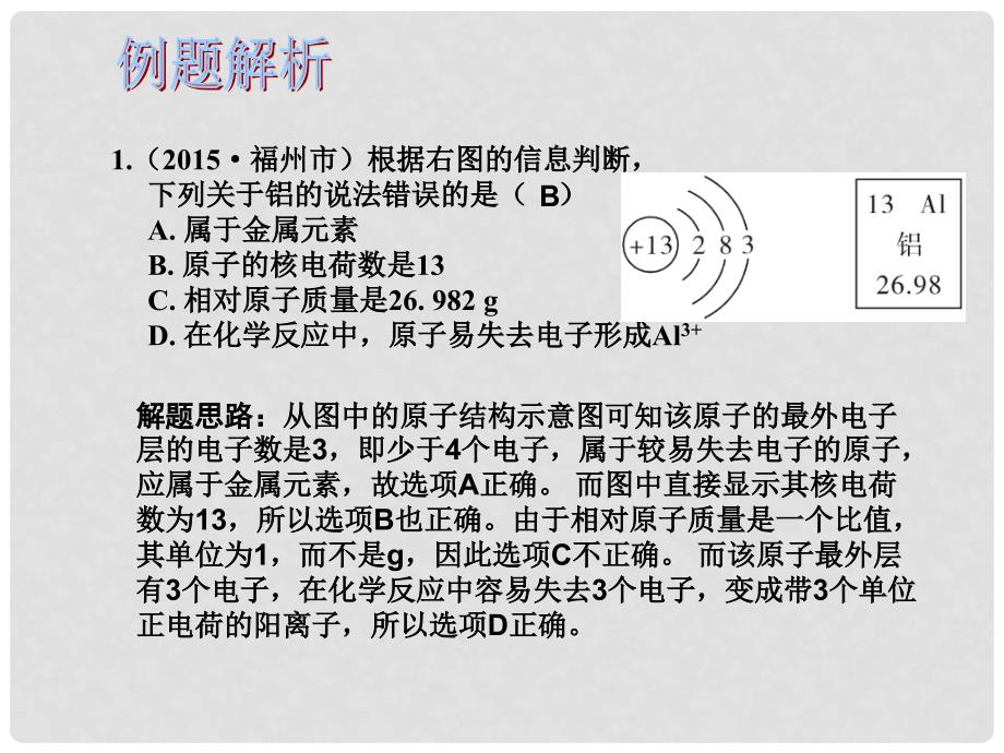 中考化学总复习 第1部分 基础知识回顾与能力训练 第2课时 原子、离子的结构示意图及其应用课件_第4页