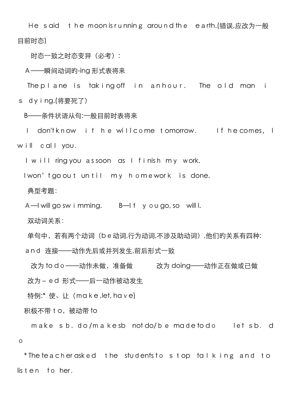 中考英语精粹必考100个考点_第4页