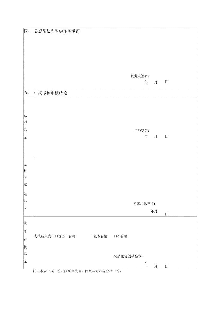 研究生中期考核表_第5页