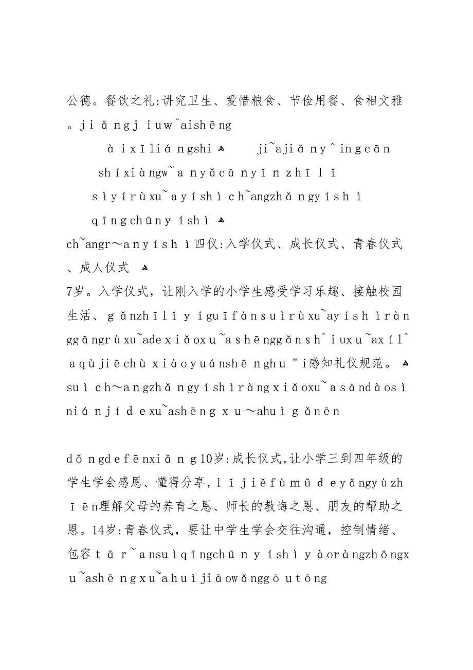 践行社会主义核心价值观学习八礼四仪’活动总结_第4页