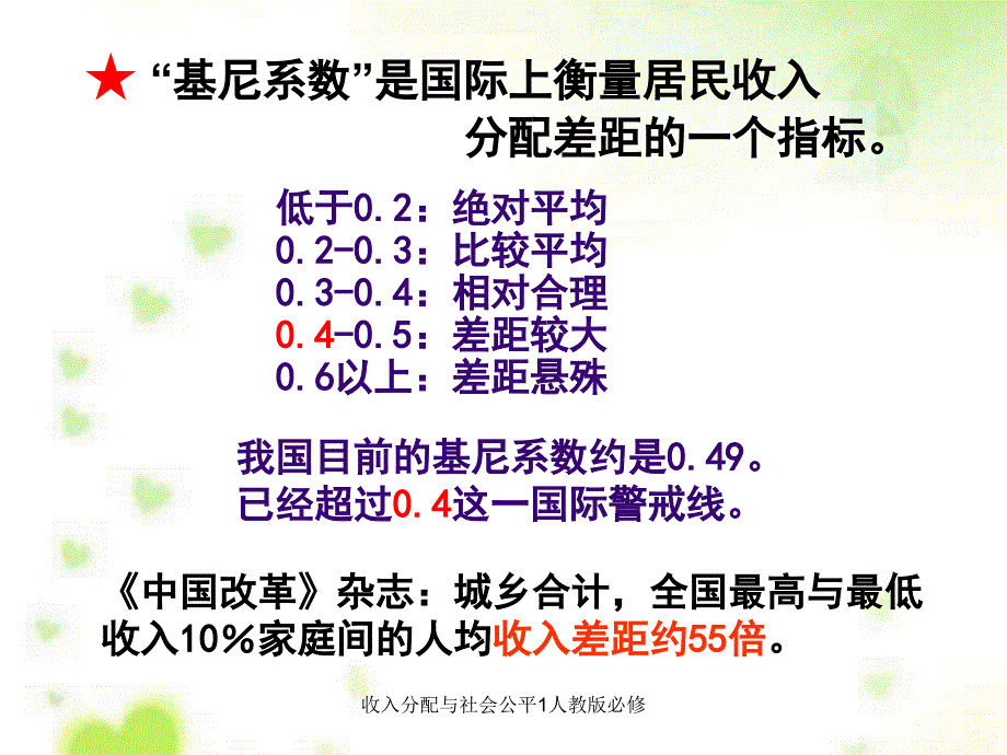 收入分配与社会公平1人教版必修课件_第3页