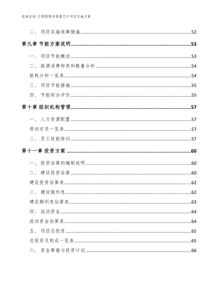 日照图像传感器芯片项目实施方案_模板_第3页