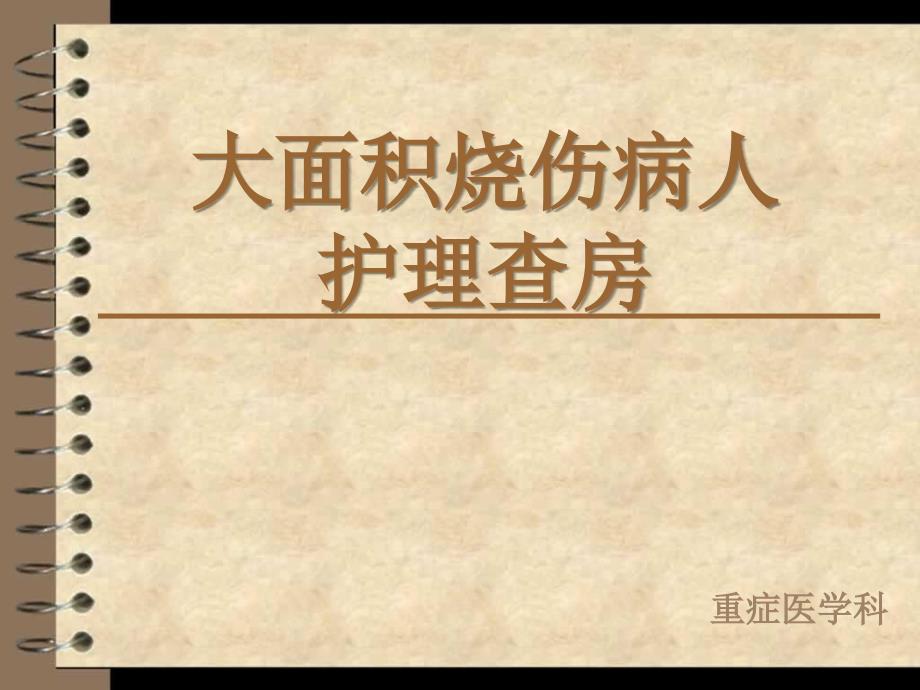 大面积烧伤护理查房_第1页