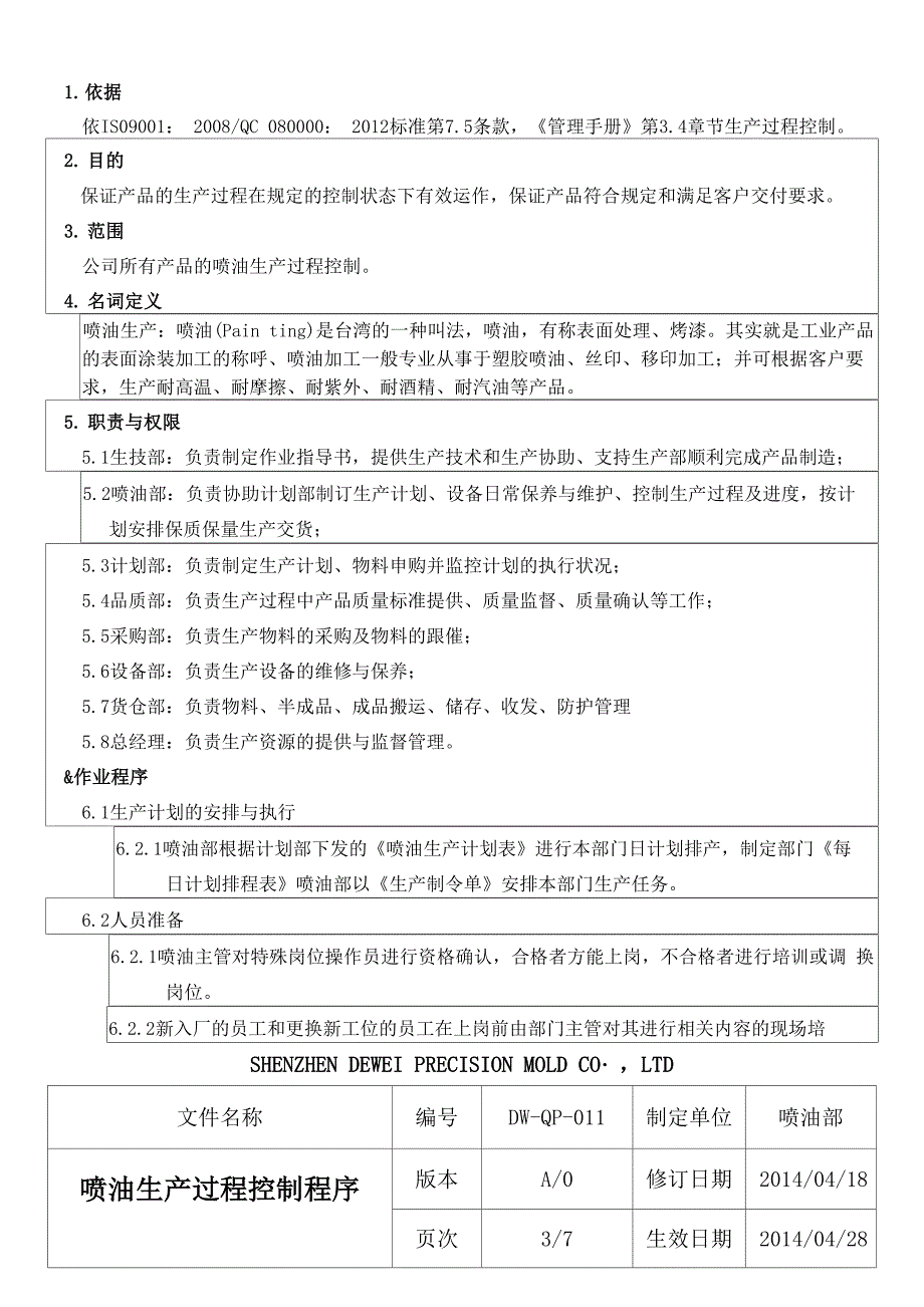 喷油生产过程控制程序_第2页