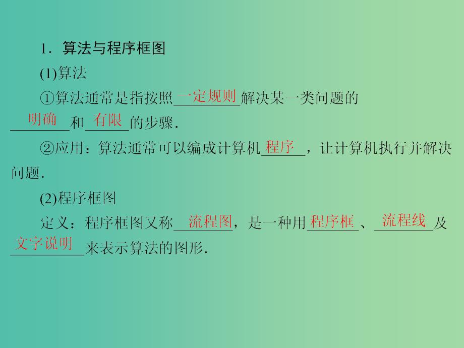 2020届高考数学一轮复习 第12章 推理与证明、算法、复数 第55节 算法与程序框图课件 文.ppt_第4页