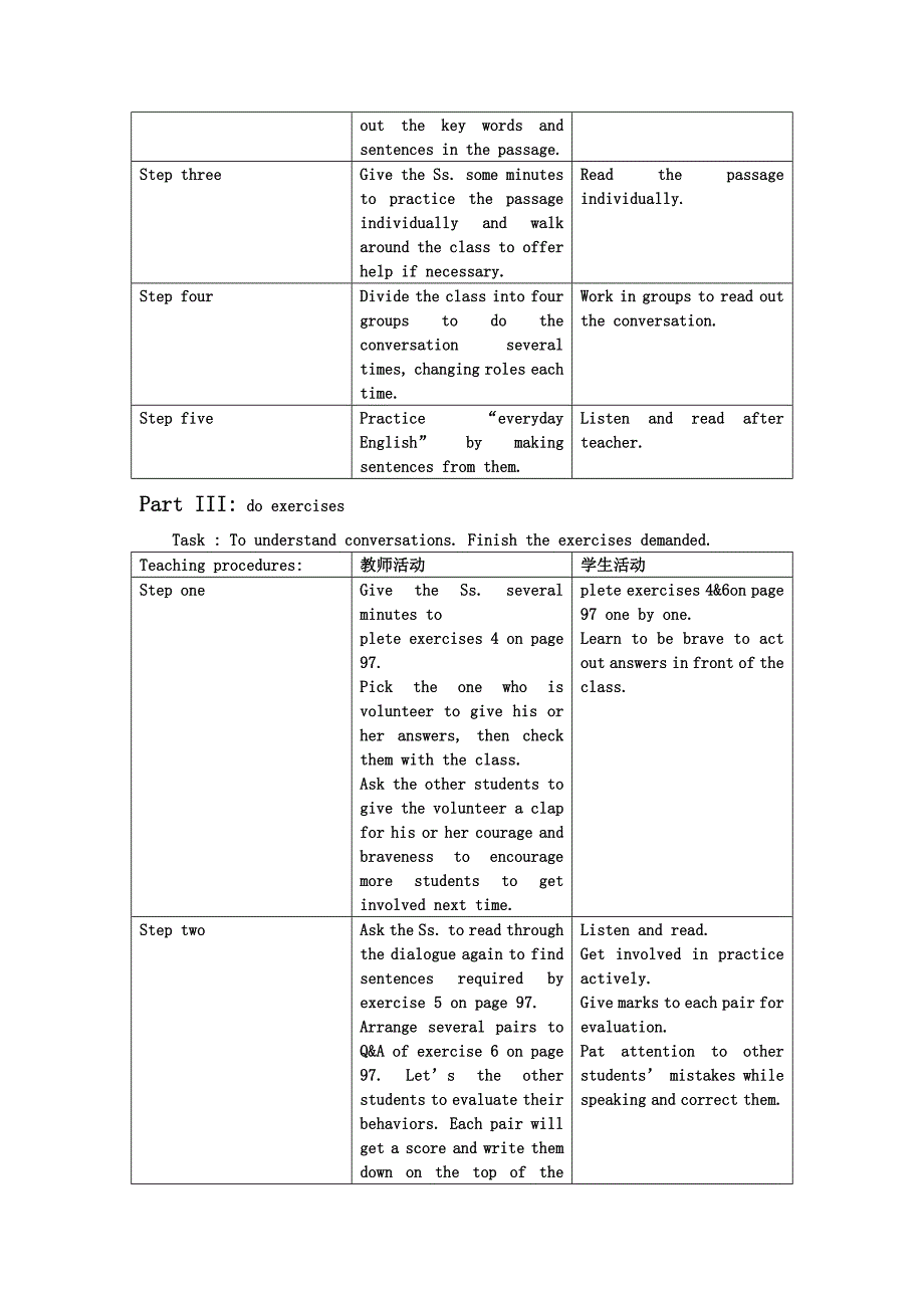 九年级英语上册 MODULE12 Summer in LA 教学设计 外研版_第4页