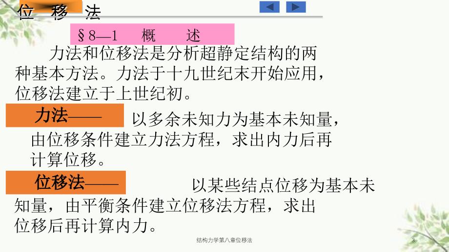 结构力学第八章位移法课件_第3页