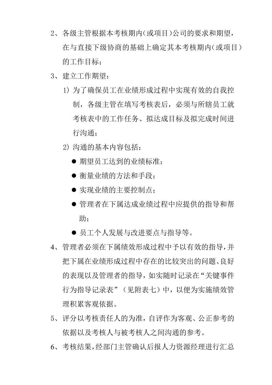 深圳某公司绩效管理制度_第5页