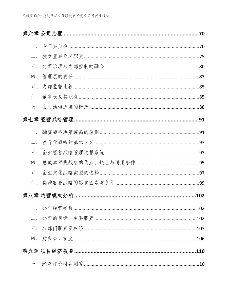 宁德关于成立隔膜技术研发公司可行性报告（模板参考）_第4页