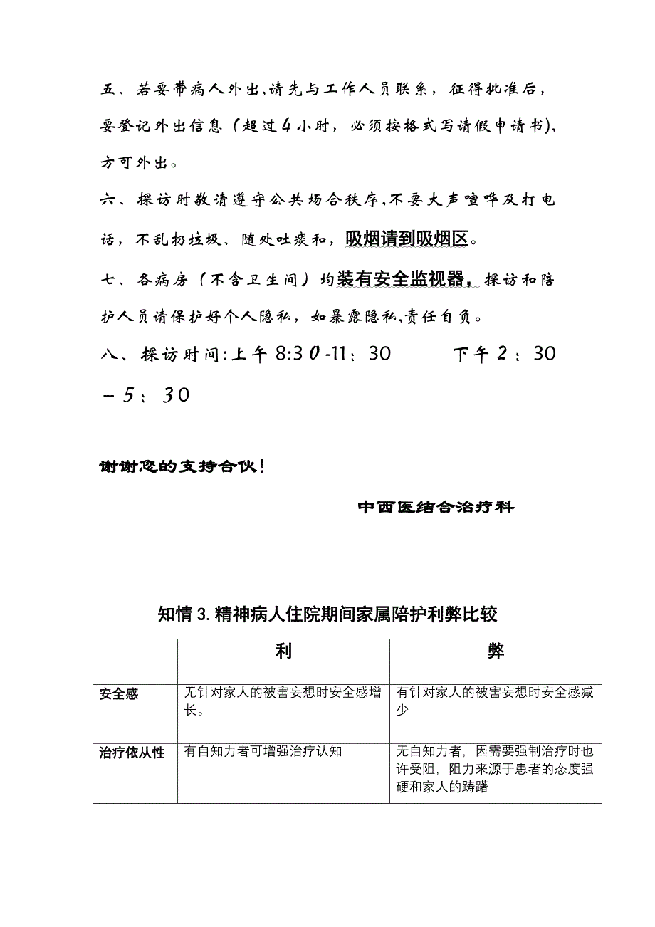 精神病医院住院病人申请书_第4页