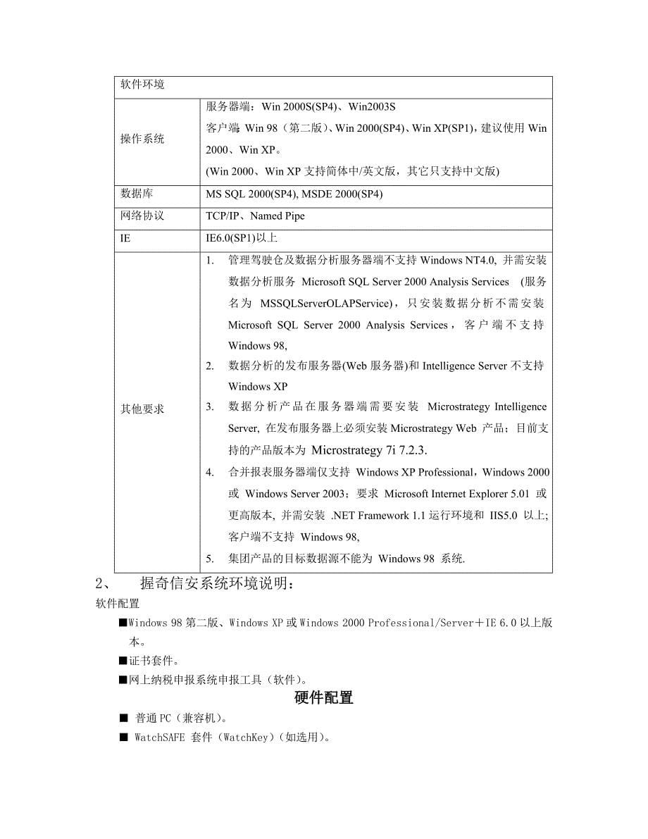 用友与握奇信安网上纳税申报系统集成技术方案_第5页