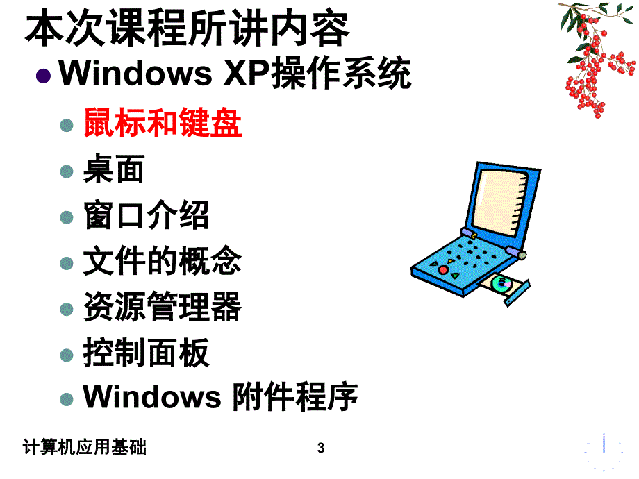 计算机应用基础操作系统ppt课件_第3页