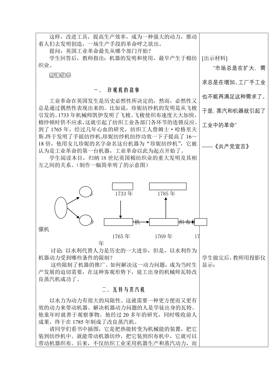 九年级历史上册教案——14“蒸汽时代”的到来.doc_第2页