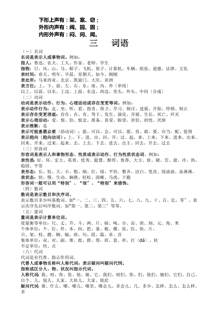 小学语文基础知识归类总复习资料从拼音到句子语文教师一劳永逸_第4页