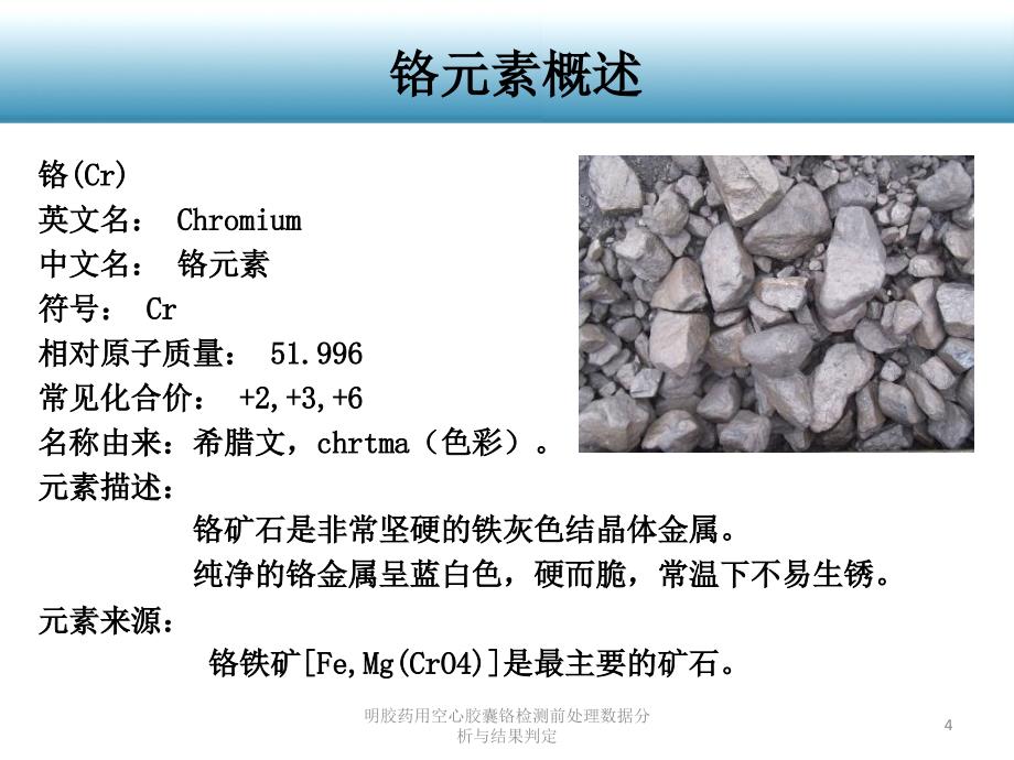 明胶药用空心胶囊铬检测前处理数据分析与结果判定课件_第4页