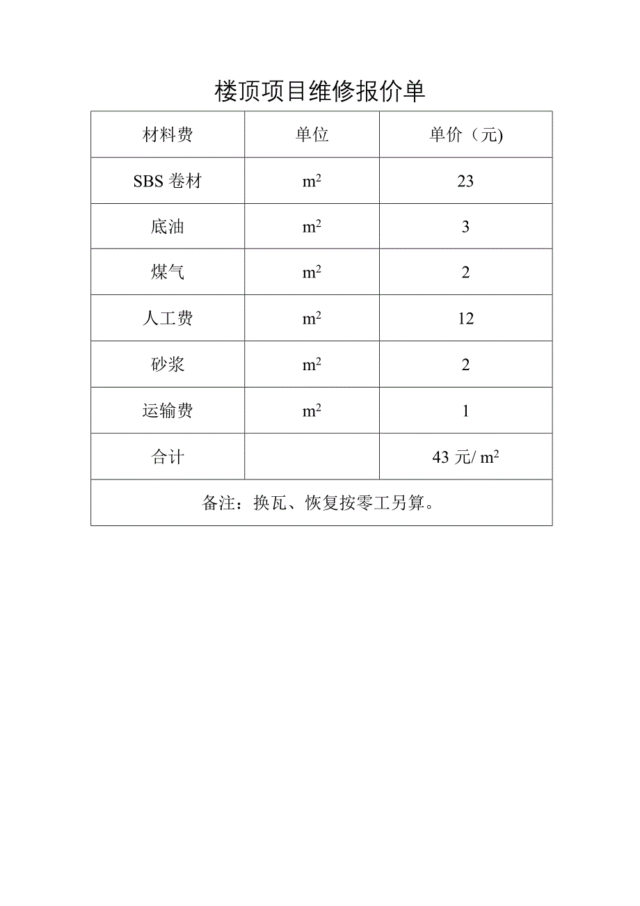 楼顶防水施工方案_第4页