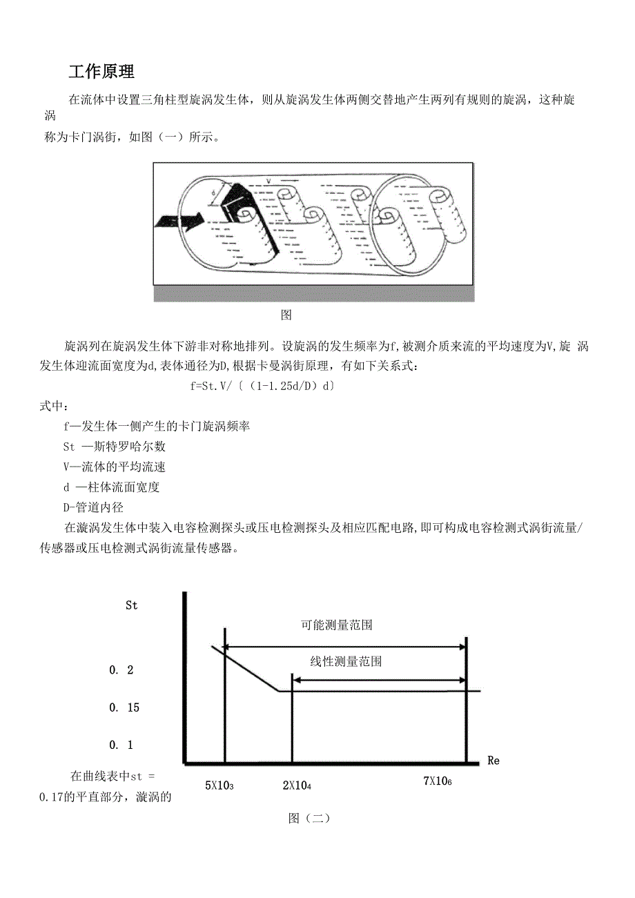 涡街流量计说明书_第1页