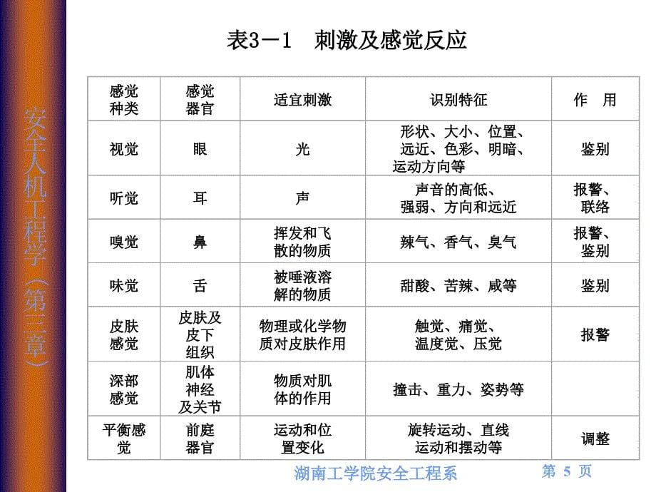 人的生理心理因数及生物能力学特征_第5页