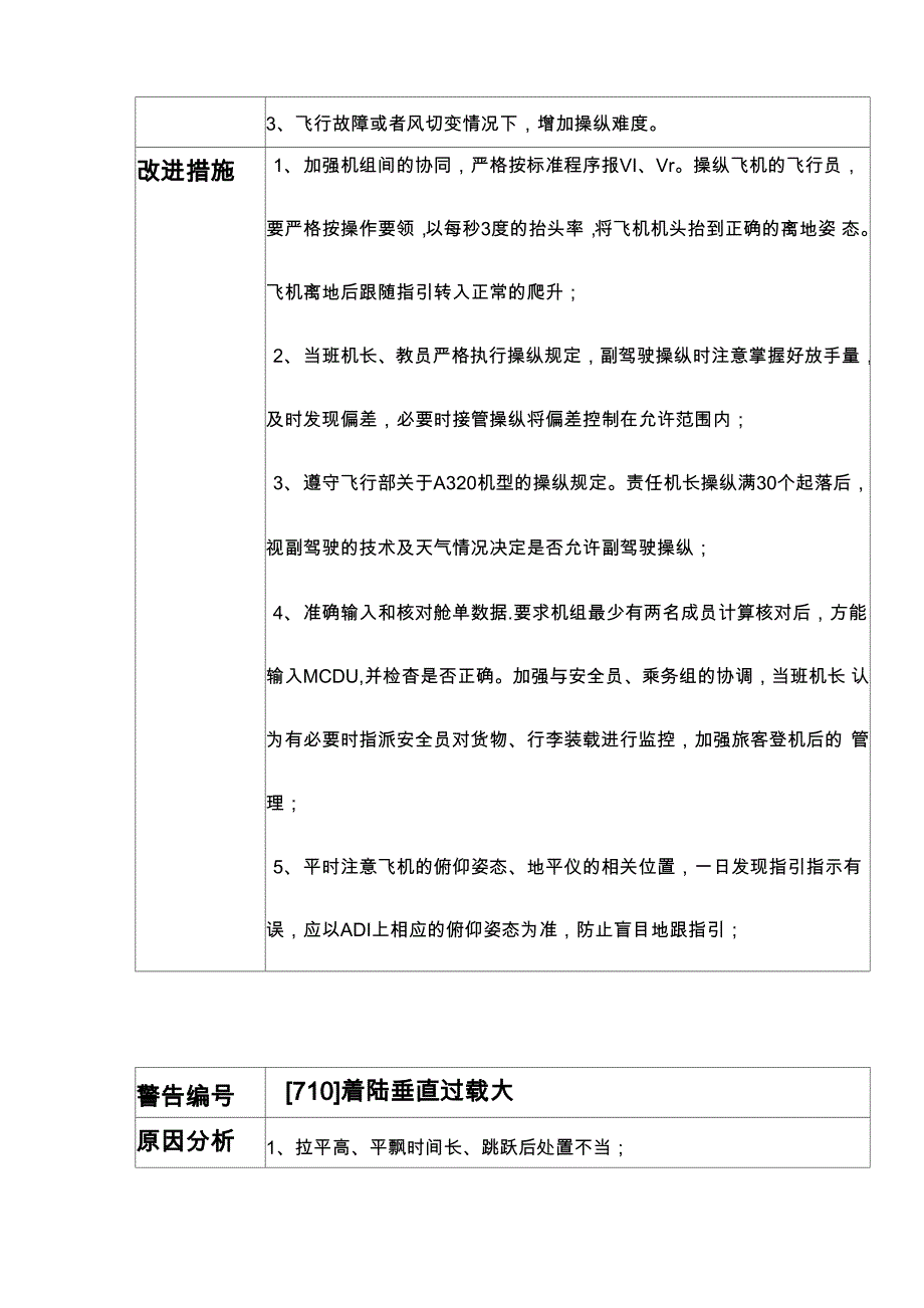 QAR警告讲评参考内容_第4页