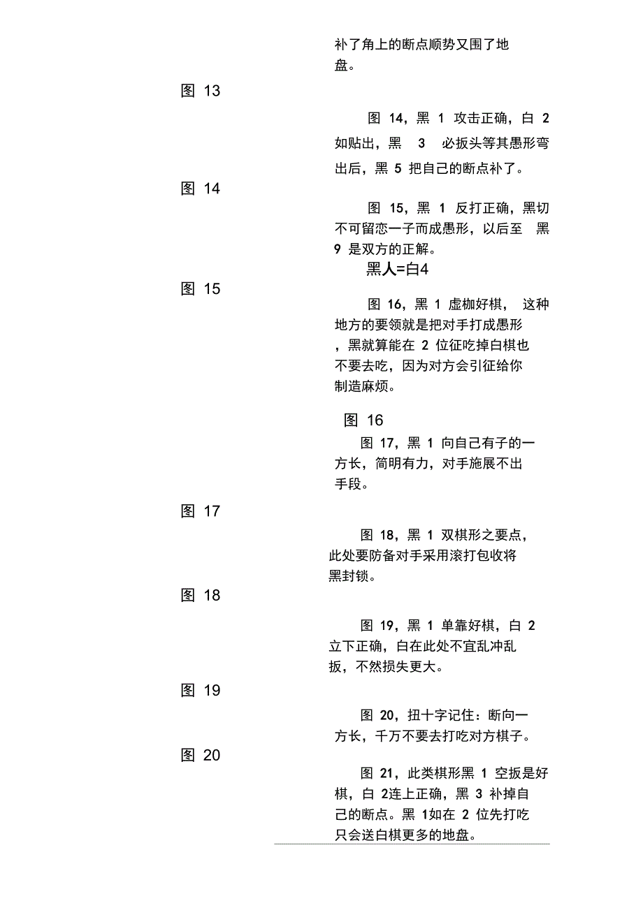 围棋棋形常型百例黑白解说_第4页