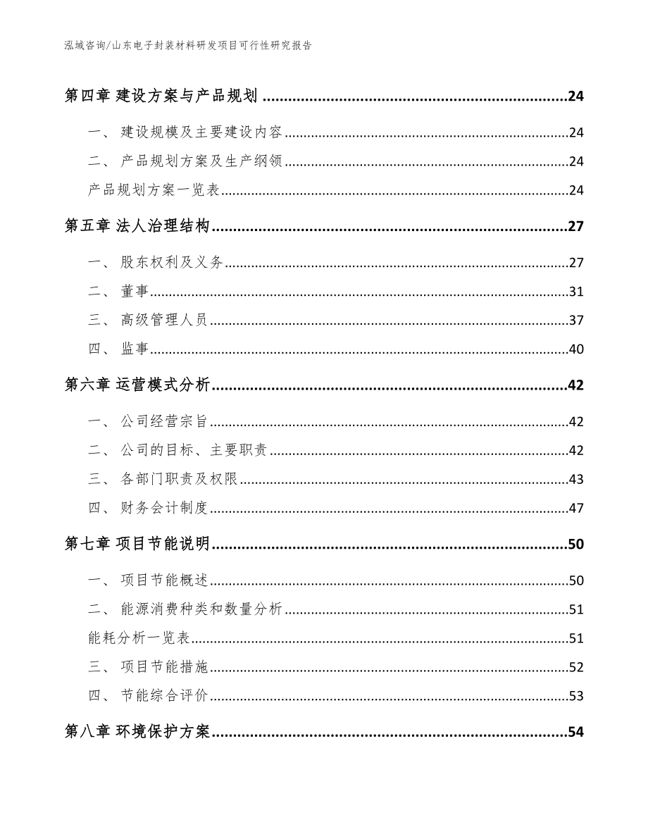 山东电子封装材料研发项目可行性研究报告（模板范文）_第2页