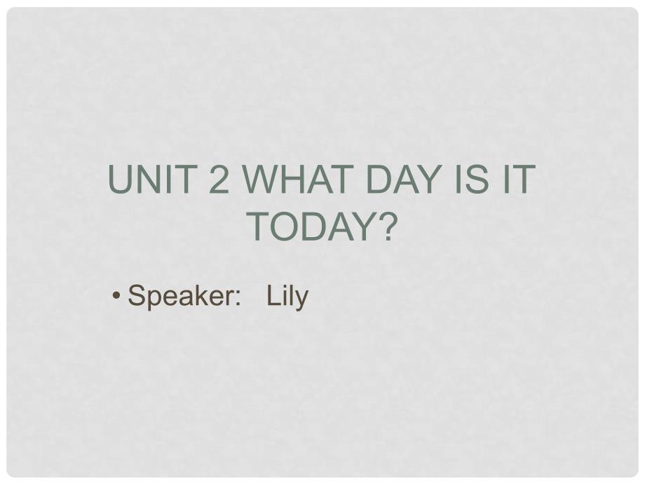 开心英语四年级上册 Unit2课件 广东版_第1页
