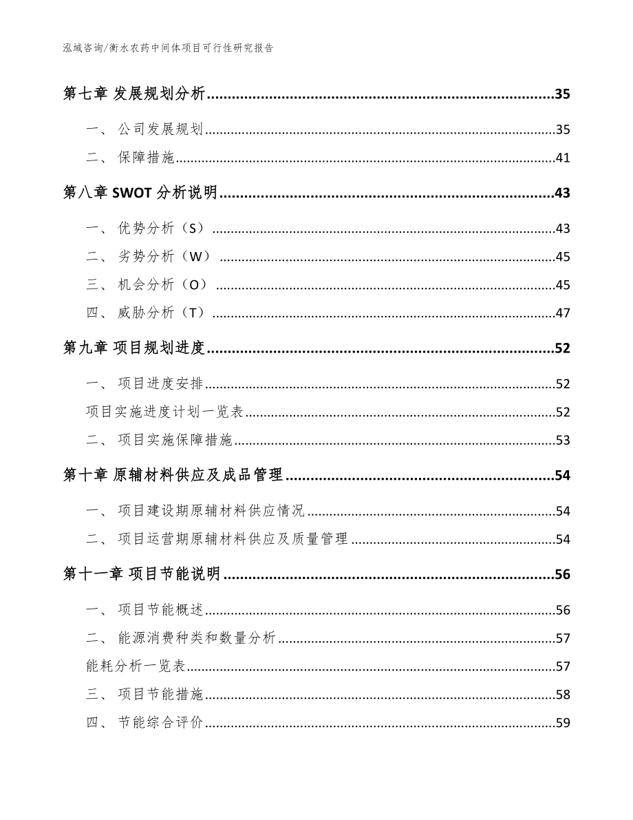 衡水农药中间体项目可行性研究报告（模板）_第4页