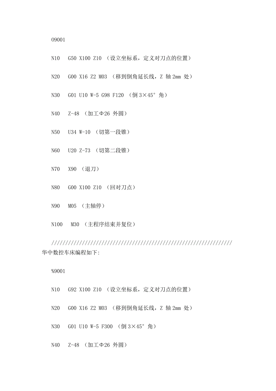 数控车床编程实例参考模板_第3页