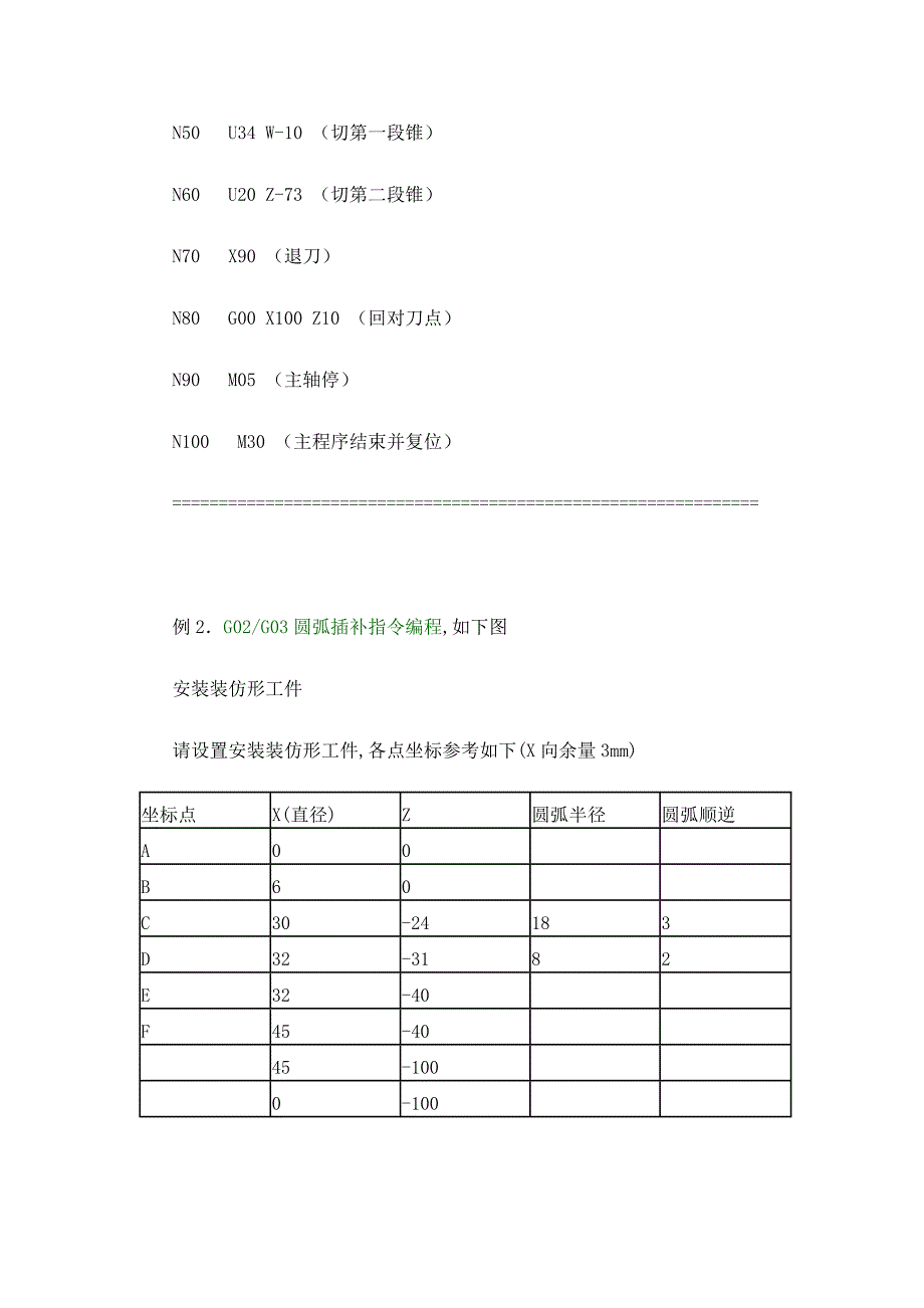 数控车床编程实例参考模板_第4页